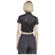 Adidas Γυναικεία ζακέτα Adicolor Shortsleeve Cropped Track Top